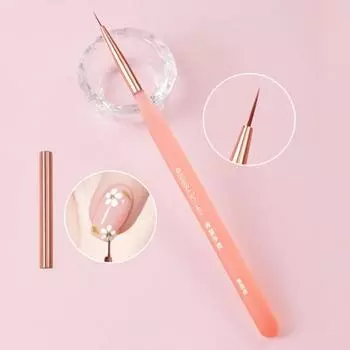 Кисть для дизайна ногтей, тянущая линия, ручка, гель-лак для ногтей, кисть для рисования, ручка для маникюра G