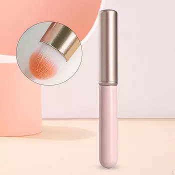 Кисть для губ, помада, подарок для теней для век, консилер для бровей, инструмент для рисования розовый