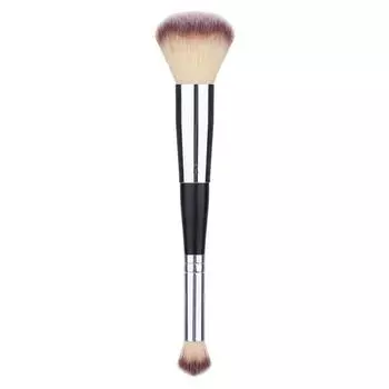 Кисть для макияжа лица — кисть для тонального крема и консилера в одной — мягкая, с щетиной — гигиеничная и идеально подходит для чувствительной кожи