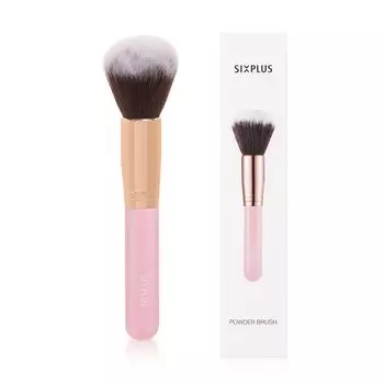 Кисть для макияжа SIXPLUS Noble Gold Powder Brush F01 (розовый)