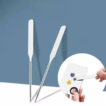 Кисть для маски для лица Палочка для смешивания лака для ногтей Инструмент для смешивания тональной основы Ложка для косметики Лопаточка для тонера 02