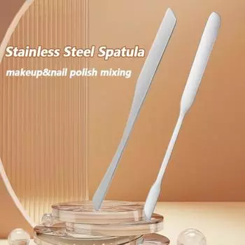 Кисть для маски для лица Палочка для смешивания лака для ногтей Инструмент для смешивания тональной основы Ложка для косметики Лопаточка для тонера 02