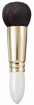 Кисть для нанесения тональной основы Kumanofude Chikuhodo Genuine из щетины козы Hiroshima, материал PF-1 (Сокохо)