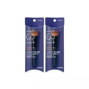 Кисть для нанесения тональной основы Shiseido 131, набор из 2 шт.