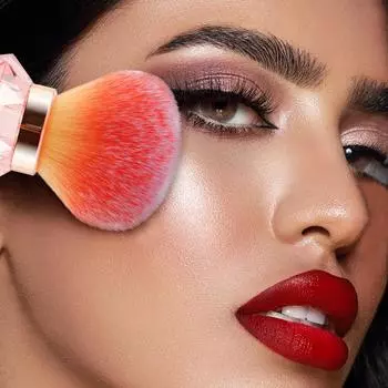 Кисть для нейл-арта Diamond Rose Head Brush Remove Nail Dust Brush Polish Powder Cleaning Tool Beauty Makeup Brushs Manicure Accessories