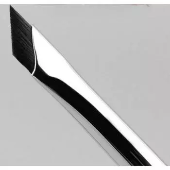 Кисть для подводки глаз Makeup PRO Precision Gel Eyeliner Blade Fine Angle Flat Eyebrow Waterline Under Eye Contour Details