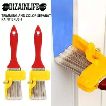 Кисть для покраски Edger Clean Cut, профессиональная латексная кисть для дома, комнаты, стены, офиса, потолка, угловая кисть для покраски ColorSeparator
