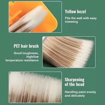 Кисть для покраски Edger, многофункциональная кисть для покраски, разделитель цветов, внутренняя кисть для покраски стен и крыш, инструмент для обрезки латексной краски