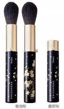 Кисть для пудры CHIKUHODO Kumano Brush Кисть для макияжа Chikuhodo Makie Series (Косметическая кисточка) МК-11
