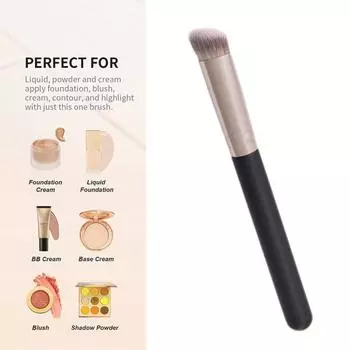 Кисть для размазывания Легко очищаемый косметический аксессуар Легкая универсальная форма для макияжа для новичков
