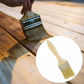 Кисть для рисования для дома Кисти для рисования DIY Fence Stain Flat для клея Oil 18.5cmx4.5cmx0.9cm