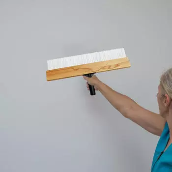 Кисть для рисования узоров на ткани, ручная кисть для рисования текстур льняной ткани, плоская головка, инструмент для нанесения декора 82cm