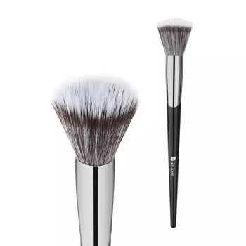 Кисть для румян DUcare Cheek Brush Stipple Brush 188 Кисть для нанесения пудры Тонкая и равномерная кисть для лица Duofiber Soft