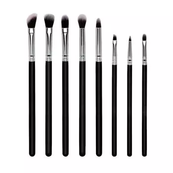Кисть для тонального крема, кисть для рассыпчатой пудры, кисть для теней, набор из 8 кистей для глаз, косметические инструменты, различные варианты шерсти животных.