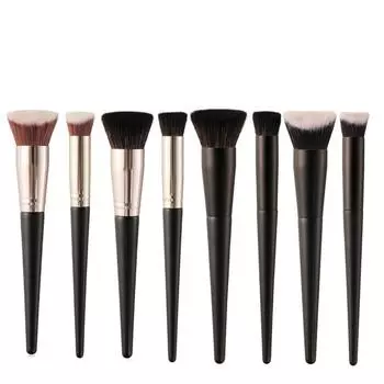 Кисть для тонального крема Кисть для рассыпчатой пудры Модная кисть для макияжа Рассыпчатая пудра для румян Кисть для тонального крема Кисть для консилера Кисть для теней Кисть для макияжа
