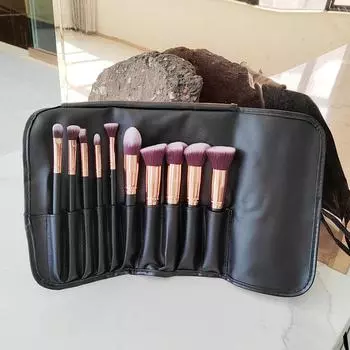 Кисть для тонального крема, кисть для рассыпчатой пудры, кисть для теней, набор из 10 кистей для макияжа, набор хайлайтеров для консилера, полный набор кистей для новичков.