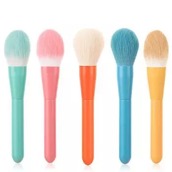 Кисть для тонального крема, кисть для рассыпчатой пудры, кисть для теней, 8 кистей для макияжа, макароны, набор кистей для макияжа, инструменты для макияжа, косметический макияж