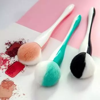 Кисть для тонального крема можно использовать повторно. Противоскользящие многоразовые полезные румяна для макияжа лица. B