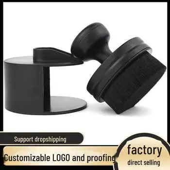 Кисть для тональной основы Traceless Flat Head — инструмент для безупречного нанесения макияжа и рассыпчатой пудры bristles коричневый