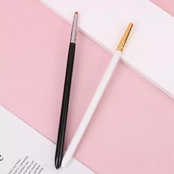 Кисть для завивки ресниц с плоской головкой, кисть для укладки ресниц, инструмент для разделения ресниц, инструмент для наращивания ресниц, инструменты, инструмент для подтяжки ресниц белый