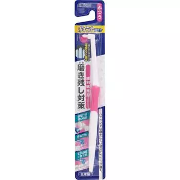 Кисть EBiS Point, обычная 1 шт. Другое (проверьте замки, очистители языка и т. д.) Зубные щетки How to use Аккуратно проведите вдоль зубов и десен, а затем осторожно помассируйте