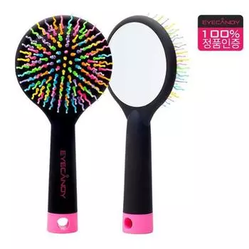 Кисть Eye Candy Rainbow Volume S Brush большая черная Pink (large)