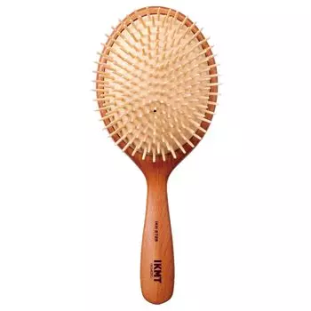 Кисть Ikemoto Brush Hair Wood Cushion Brush Hair Normal IKH3726 Сделано в Японии Кисть/Твердость IKMT (M) коричневый