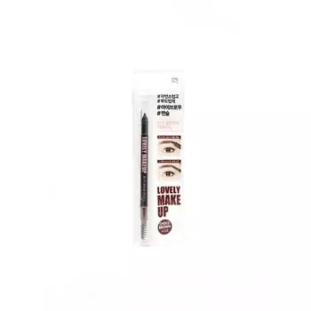 Кисть-карандаш Daiso Eyebrow Choco Brown