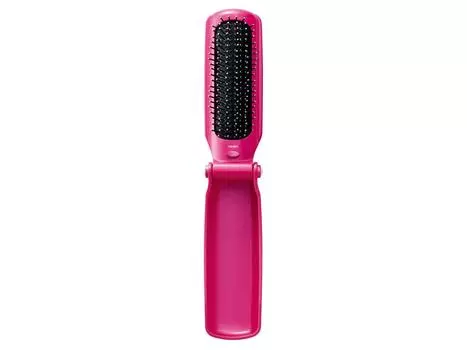 Кисть Koizumi Reset складного типа Bijona Sonic Vibration Magnetic на батарейках Яркий розовый KBE-2910/VP