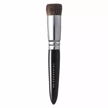 Кисть Kumano Brush Chikuhodo Regular Series Foundation Brush Кисть для макияжа Серая белка Черная линия (Косметическая кисточка) Р-П5