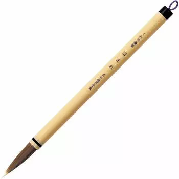 Кисть Kuretake для каллиграфии, толстая кисть, отличная, Homare 3, коричневый ворс, нет. JE42-3S