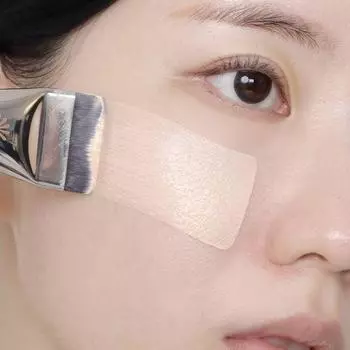 Кисть-лопатка Picasso FB11 (+Гидрогубка 2P+Палитра для смешивания) [Plan] FB11 (+puff & cleansing soap)