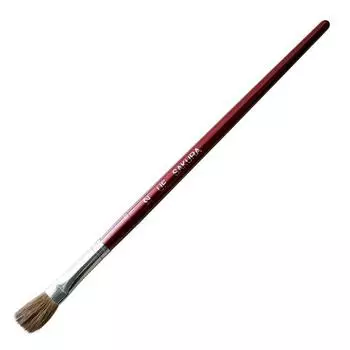 Кисть Sakura Crepas Art Brush, конский волос, плоская, размер 12, 10 штук, UF#12(10)