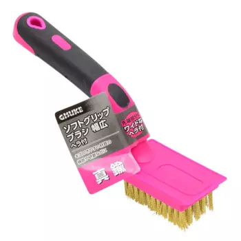 Кисть Takagi GISUKE с мягкой ручкой и широким шпателем, латунь