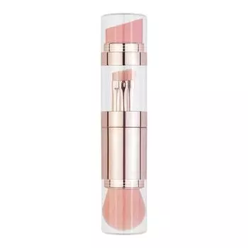 Кисти для макияжа 5 в 1, выдвижной набор, многофункциональная кисть для макияжа для путешествий и домашнего использования