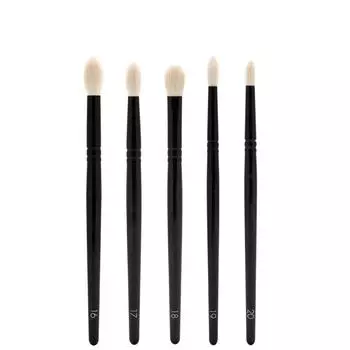 Кисти для макияжа глаз WG для растушевки теней, растушевки контуров носа и натуральной козьей шерсти