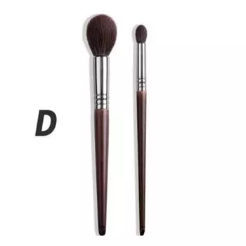 Кисти для макияжа Hubinine Bessie Beauty Набор кистей для теней для век из козьей шерсти, ультрамягкий инструмент 6) 5n11 козий волос