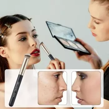 Кисти для макияжа, Кисть для консилера Beauty A506, Консилер Angie Hot & Flashy A506