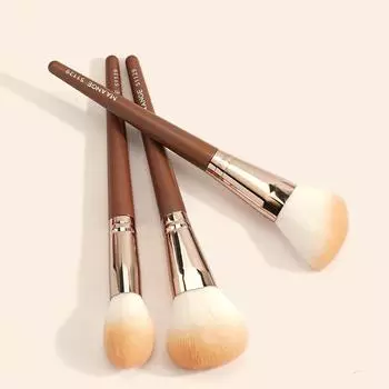Кисти для макияжа Maange, 3 шт. Кисть для румян, рассыпчатая пудра, кисть для кондиционирования