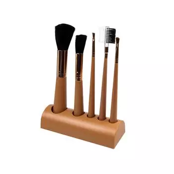 Кисти для макияжа Miss Rose, 5 шт., включая румяна для теней для век и кисть для бровей.