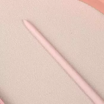 Кисти для макияжа розовых глаз, плоская кисть для бровей и подводки, профессиональная плоская деревянная кисть для теней, инструменты для макияжа и косметики