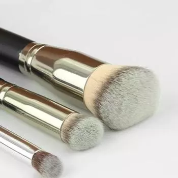 Кисти для макияжа Тональный крем Консилер Угловой бесшовный чехол Синтетический темный круг Жидкий крем Косметика Контурная кисть Инструмент для красоты 370