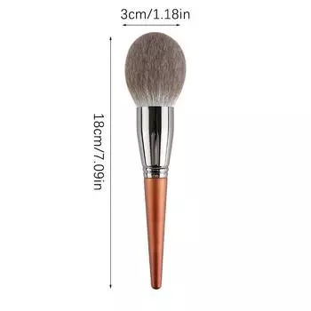 Кисти для макияжа в стиле ретро, крем для набора кистей для пудры, мягкая кисть для румян для лица