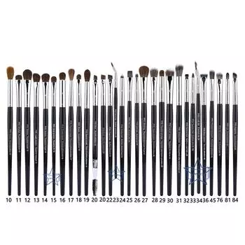 Кисти для теней для век, кисть для растушевки теней для век, растушевка складок, кисть для подводки глаз, профессиональные тени для век, жидкий крем, пудра, инструмент для макияжа