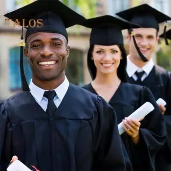 Кисточка для выпускного с подвеской в виде даты 2025 года, однотонная, длина 40 см, кисточка для шляпы для выпускного сезона бакалавриата чёрный