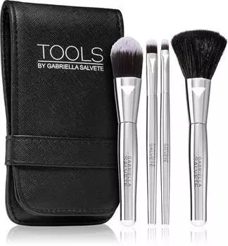 kit de pinceaux avec tui TU прозрачный