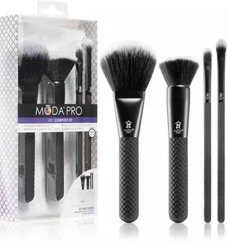 kit de pinceaux (visage et yeux) TU прозрачный