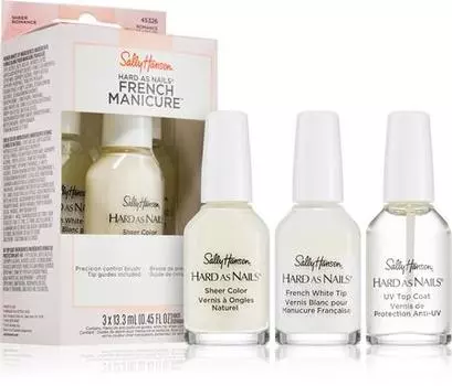 kit de vernis ongles pour french manucure TU прозрачный