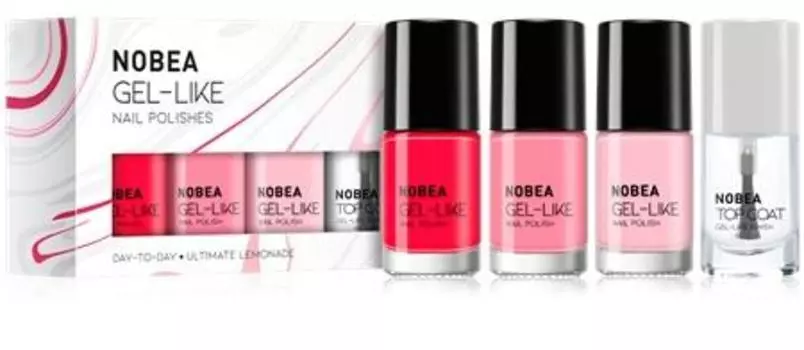 kit de vernis ongles Ultimate Lemonade TU прозрачный