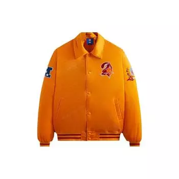 Кит для НФЛ: Атласная куртка-бомбер Buccaneers с конусом, верхняя одежда унисекс, оранжевая KHM010449-817 M